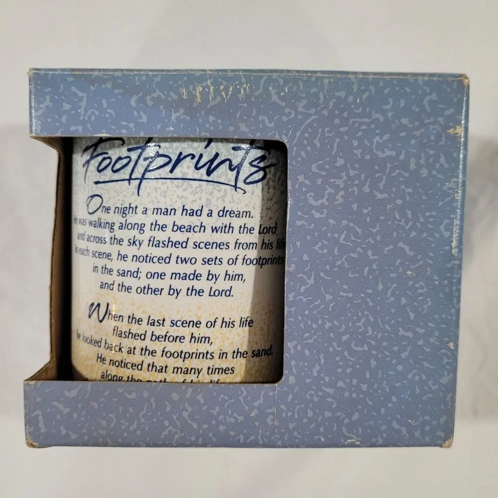 Hallmark Footprints Inspirational Mug